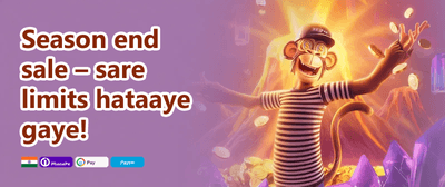 100% Welcome Match Bonus promotion